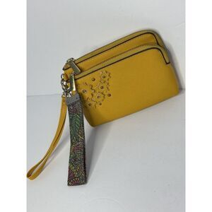 A New Day Yellow Wallet with Wristlet